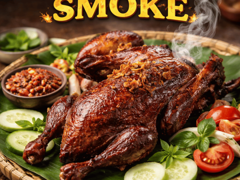 Bebek Madura Smoke, Sensasi Bebek Asap Kekinian Bikin Penasaran