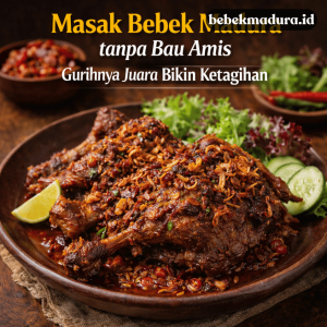 masak bebek Madura tanpa bau amis