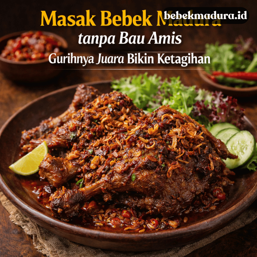 masak bebek Madura tanpa bau amis