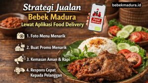 strategi jualan bebek Madura online