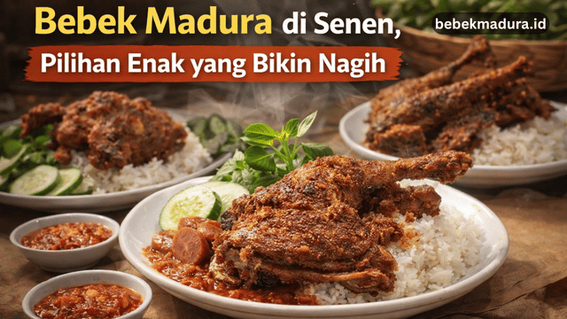 bebek madura di senen